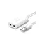 UGREEN Externí zvuková karta USB-A (M) - 2x 3.5mm Jack (F) 0.15m bílá 
