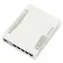 MikroTik RB260GS / RouterBOARD / 5-port Gigabit smart switch / SFP cage / SwOS / plastic case / PSU