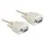 DeLock sériový kable Null modem 9 pin samice/samice / 5 m