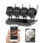 ZMODO 720P Wifi Mini NVR+4xIP CAM+1TB HDD / černý