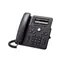 Cisco IP Phone 6851 černá / Telefon VoIP / 3.5" displej / SIP / RTCP / SRTP / s adaptérem