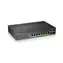 ZyXEL GS1920-8HPV2 / 10-Port Switch / 100|1000 Mbps / 2x kombo RJ-45 | SFP / PoE