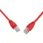 Solarix SFTP CAT6 1m snag proof červená / Patch kabel / RJ45-RJ45