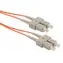 Solarix optický kabel SC-SC OM2 5m / Patch kabel / Multimode / Duplex