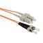 Solarix optický kabel SC-ST OM2 2m / Patch kabel / Multimode / Duplex