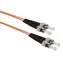 Solarix optický kabel ST-ST OM2 2m / Patch kabel / Multimode / Duplex