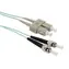Solarix optický kabel SC-ST OM3 3m / Patch kabel / Multimode / Duplex