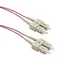 Solarix optický kabel SC-LC OM4 5m / Patch kabel / Multimode / Duplex