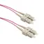 Solarix optický kabel SC-SC OM4 5m / Patch kabel / Multimode / Duplex