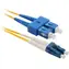 Solarix optický kabel SC-LC UPC 1m / Patch kabel / Singlemode / Duplex / OS