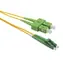 Solarix optický kabel SC-LC APC 1m / Patch kabel / Singlemode / Duplex / OS