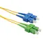 Solarix optický kabel SC-SC APC-UPC 5m / Patch kabel / Singlemode / Duplex / OS