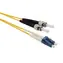 Solarix optický kabel ST-LC UPC 1m / Patch kabel / Singlemode / Duplex / OS