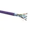 Solarix instalační kabel CAT5E FTP 500m fialová / vnitřní instalace / LSOH plášť / stíněný / cívka
