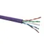 Solarix instalační kabel CAT6 500m fialová / vnitřní instalace / LSOH plášť / nestíněný / cívka