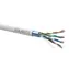 Solarix kabel CAT5E FTP 305m / vnitřní instalace / PVC plášť / stíněný / box / šedá