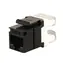Solarix zařezávací keystone CAT6 / konektor RJ45 / nestíněný