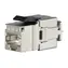Solarix rychlozařezávací keystone CAT6 STP / konektor RJ45 / stíněný