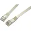 Solarix plochý UTP CAT6 7m non-snag proof / Patch kabel / RJ45-RJ45 / šedá