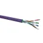 Solarix instalační kabel CAT5E 100m fialová / vnitřní instalace / LSOH plášť / nestíněný / box