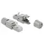Delock RJ45 samec Cat.6A STP bez použití nástrojů / konektor RJ45 / stíněný