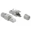 Delock RJ45 samec Cat.6 STP bez použití nástrojů / Konektor RJ 45 / stíněný