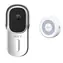 iGET HOME DS1 bílá + CHIME CHS1 / Chytrý bezdrátový zvonek / přídavný reproduktor 