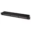 LogiLink NP0061 černá / Patch panel / 24x RJ45 / CAT6a