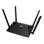 ASUS AiMesh RT-AX52 černá / Router AX1800 / 2.4GHz - 574Mbps / 5GHz - 1200Mbps / WAN + 3x LAN