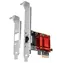 AXAGON PCEE-GIX, PCIe síťová karta - 1x Gigabit Ethernet port (RJ-45), Intel i210AT, PXE, vč. LP