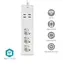 Nedis SmartLife Prodlužovací Přívod / Wi-Fi / 4 x USB / 16 A / 3680 W / 1.80 m / -10 - 40 °C / Android