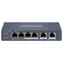 Hikvision DS-3E1106HP-EI / Switch / 4x 100 Mbps RJ45 PoE / 4x 100 Mbps RJ45