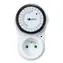 Solight časový spínač mechanický / 24 h / interval 15 min / vypínač