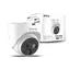 SAFE Turret Cam AI bílá / Dvou­senzorová IP termokamera s AI: detekce plamene a teploty