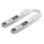 Ubiquiti Uplink Cable SFP28 15cm bílá / 1/10/25Gbps / podpora SFP/SFP+ / průměr 3mm