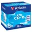 Verbatim 10ks CD-R 700MB  52× / Crystal / JewelCase