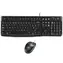 Logitech Desktop MK120 Česká verze / Klávesnice a myš / CZ verze / USB / Černá