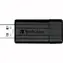 Verbatim Store 'n' Go PinStripe 8GB černá / Flash Disk / USB 2.0 / čtení: 10MBs / zápis: 4MBs