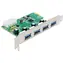 DeLock PCI Express Karta / 4 x USB 3.0