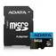 ADATA Micro SDXC karta Premier 64GB + SD adaptér / UHS-I / CLASS10 / R: 85MBs / W: 25MBs