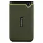 Transcend StoreJet 25M3G 1TB zelená / externí HDD / 2.5" / USB 3.0 / Slim / SATA / Rubber Case / Anti-Shock