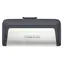 SanDisk Ultra Dual 128GB střibrno-černá / Flash Disk / 128GB / USB 3.1 (A & Type-C) / rychlost až 150MBs /