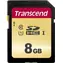 Transcend 500S 8GB / SDHC paměťová karta / Class 10 / UHS-I (Ultimate) / R: 95MBps / W: 60MBps