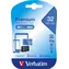 Verbatim MicroSDHC 32 GB  pamětová karta / Class 10 / UHS-I / R: 90 MBps / W: 10 MBps