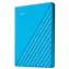 WD My Passport 2TB modrá / externí HDD / 2.5" / USB 3.0 / 3y