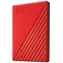 WD My Passport 2TB červená / externí HDD / 2.5" / USB 3.0 / 3y