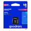 GOODRAM microSDHC 16GB + adaptér / Class 10 / UHS-I U1 / R: 100 MBs / W:10 MBs