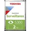 Toshiba S300 Surveillance 2TB / Interní disk / 3.5" / 128MB cache / 5400 rpm / SATA III 