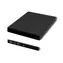 Qoltec 51864 externí box pro mechaniku černá / USB 2.0 a SATA / 9.5 mm