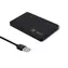 Qoltec 51862 pouzdro pro externí disk černá / HDD | SSD 2.5" SATA3 / USB 2.0